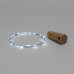 Гирлянда светодиодная Роса с пробкой 2м, 20LED, БЕЛЫЙ, IP20, 3хLR44 в комплекте NEON-NIGHT