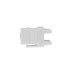 Модуль Keystone Jack RJ-45(8P8C), UTP неэкранированный, CAT 6, тип 180 градусов, с пылезащитной шторкой, белый REXANT PRO