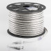 Лента светодиодная 220В, SMD3014, 240 LED/м, Теплый белый, 6,5x15мм, 100м, кабель питания в комплекте, IP67 NEON-NIGHT