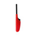 Бытовая газовая пьезозажигалка с классическим пламенем многоразовая (1 шт.) красная  СК-306  СОКОЛ  