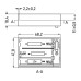 Отсек батарейный BH639, 3хАА (с проводами, закрытый), 5 штук