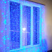 Гирлянда светодиодная Занавес 2х3м 600 LED RGB прозрачный ПВХ IP65 для свечения с динамикой нужен контроллер 245-908 230В соединяется NEON-NIGHT