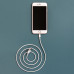Кабель USB-A – Lightning для Apple, 2,4А, 1м, ПВХ, белый, оригинал (чип MFI) REXANT